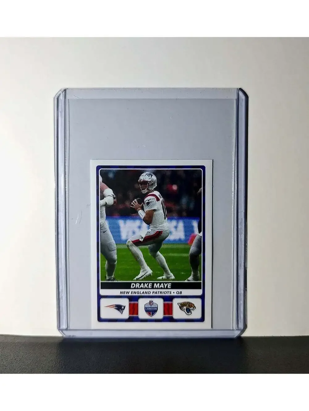 Drake Maye 2025 Panini NFL #16 London Games Sticker